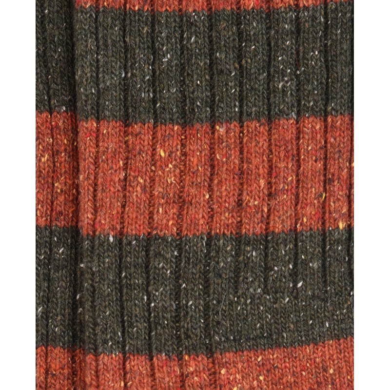 Houghton Stripe Socks MSO0170 - Orange