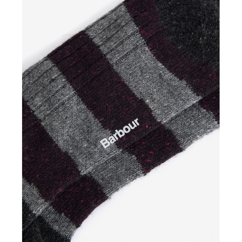 Houghton Stripe Socks MSO0170 - Purple