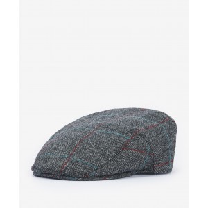 Barbour Crieff Flat Cap MHA0009 - Grey Wool