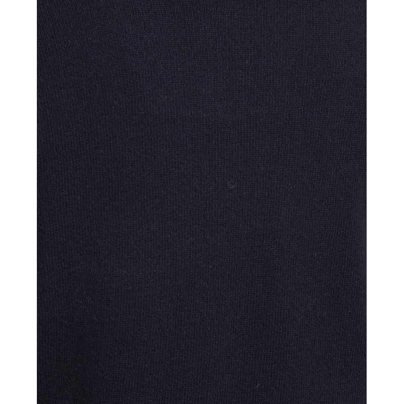 Nelson Essential Half Zip Jumper MKN0863 - Navy Wool