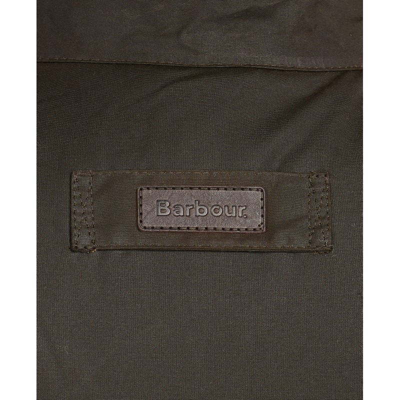Westmorland Wax Waistcoat MWX0723 - Olive Waxed Cotton