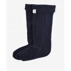 Barbour Fleece Wellington Socks UFA0006 - Navy