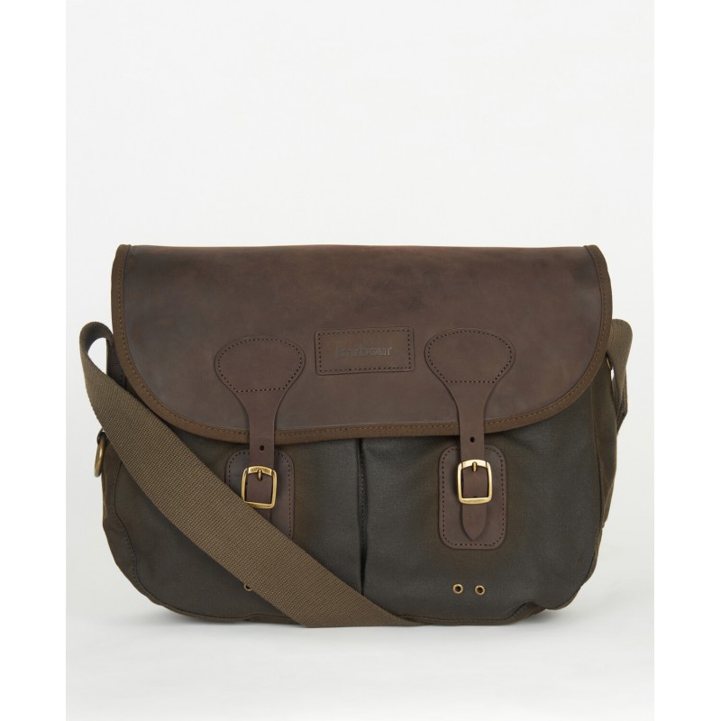 barbour leather tarras bag