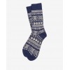 Onso Fairisle Socks MSO0126 - Navy