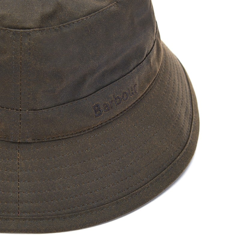 Barbour waxed sports hat on sale