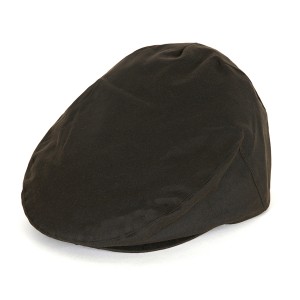 Barbour Wax Flat Cap MHA0003 - Green 