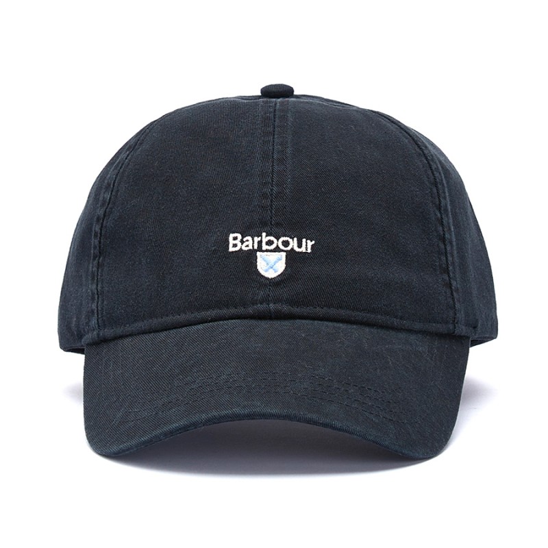 Barbour Cascade Cap in black textile