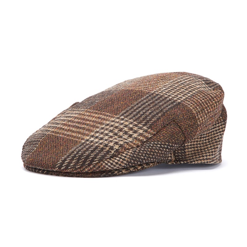 Barbour tweed flat cap online