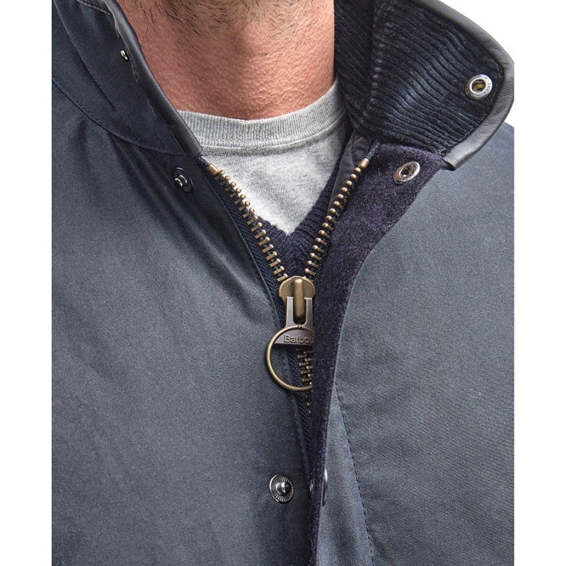 Barbour hereford navy online