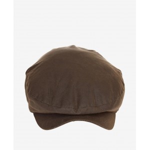 Barbour Cheviot Tartan Cap MHA0294 - Olive