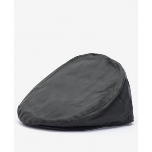 Barbour Wax Flat Cap MHA0003 - Sage