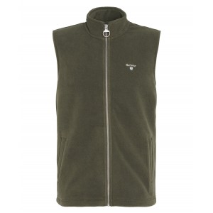 Barbour Essentials Fleece Gilet MFL0186 - Mid Olive