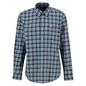 Barbour Turville Regular Checked Shirt  MSH5216 - Mallard Green