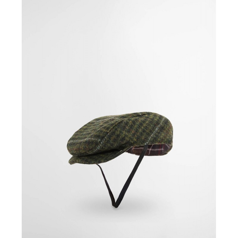 Wilkin Dog Flat Cap DAC0131 - Green Textile