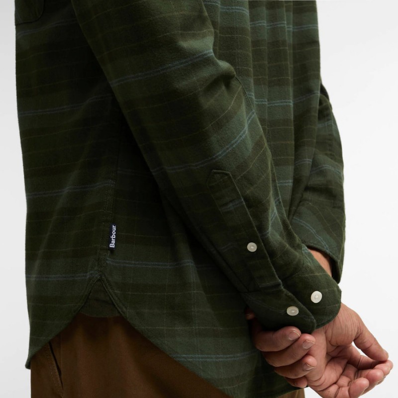 Mineral Tartan Shirt MSH5850 - Pine Glen Cotton