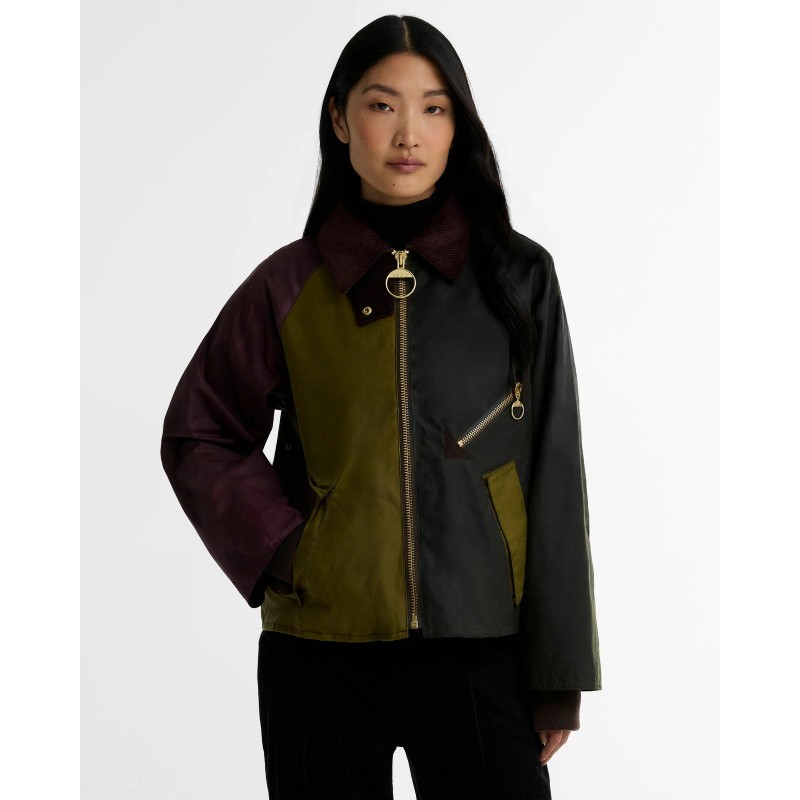 Arlene Wax Jacket LWX1482 - Golden Olive/Fern/Bordeaux/Muted