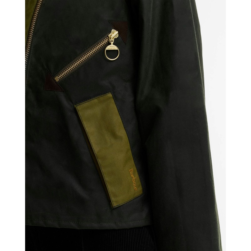 Arlene Wax Jacket LWX1482 - Golden Olive/Fern/Bordeaux/Muted