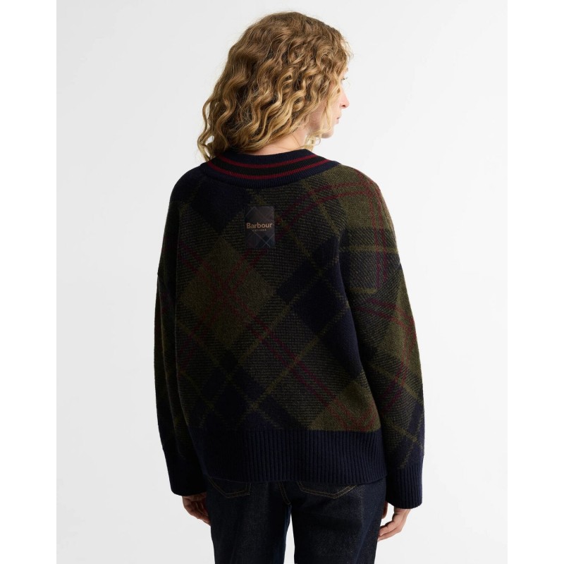 Shae Knitted Jumper LKN1841 - Tartan Textile