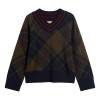 Shae Knitted Jumper LKN1841 - Tartan Textile