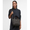 Mini Quilted Tote Bag LBA0431 - Olive Textile Mini Quilted Tote Bag LBA0431 - Olive Textile