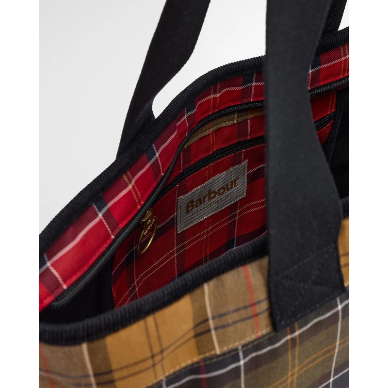 Mya Patchwork Tote Bag LBA0484 - Classic Tartan Textile Mya Patchwork Tote Bag LBA0484 - Classic Tartan Textile