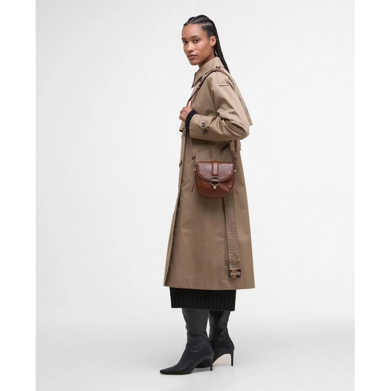 Elm Leather Crossbody Bag LBA0490 - Brown Leather Elm Leather Crossbody Bag LBA0490 - Brown Leather