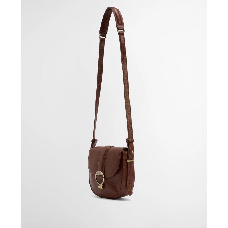 Elm Leather Crossbody Bag LBA0490 - Brown Leather Elm Leather Crossbody Bag LBA0490 - Brown Leather