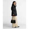 Alder Leather Shoulder Bag LBA0493 - Black Leather Alder Leather Shoulder Bag LBA0493 - Black Leather