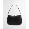 Alder Leather Shoulder Bag LBA0493 - Black Leather Alder Leather Shoulder Bag LBA0493 - Black Leather