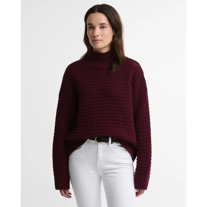 Rosamund Knitted Jumper LKN1799 - Fig Textile