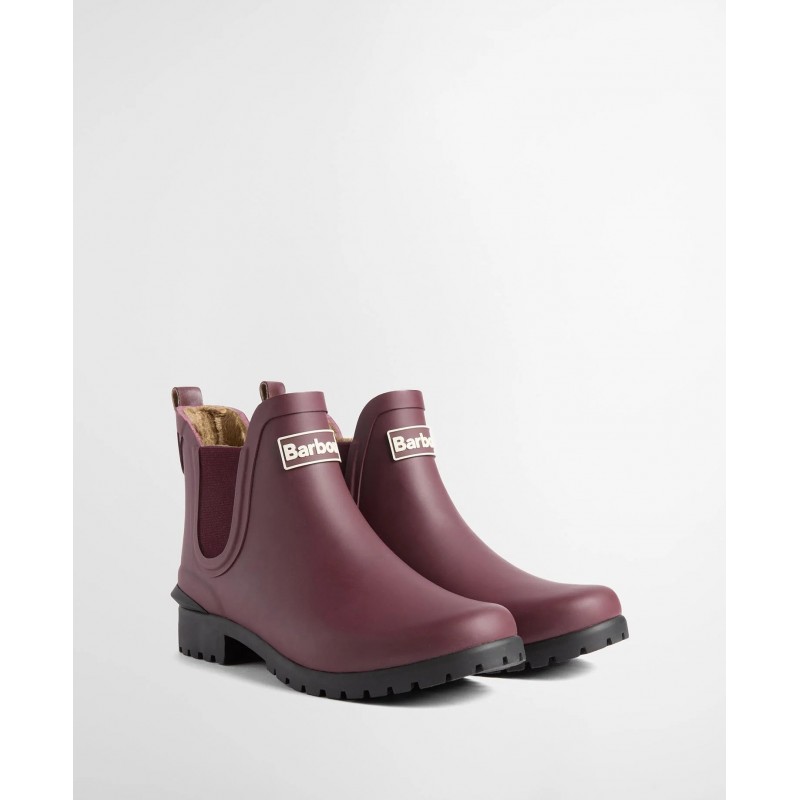Kirkton Chelsea Wellington Boots LRF0104 - Fig Rubber Kirkton Chelsea Wellington Boots LRF0104 - Fig Rubber