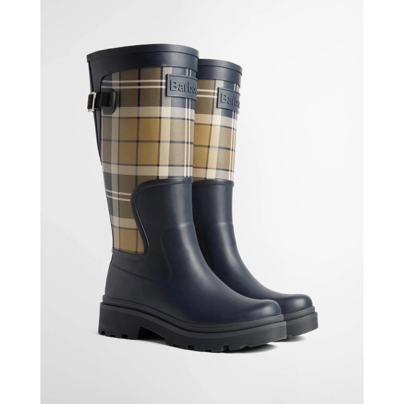 Dena Tall Wellingtons LRF0153 - Navy Rubber