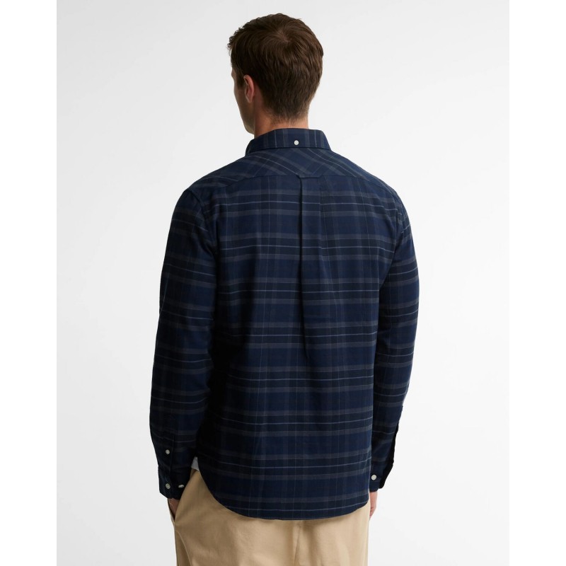 Mineral Tartan Authentic-Fit Shirt MSH5850 - Midnight Loch Textile