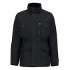 Sapper Waxed Jacket MWX0020 - Black Textile