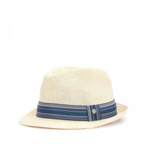 Barbour Belford Trilby MHA0788 - Ecru/Blue Barbour Belford Trilby MHA0788 - Ecru/Blue