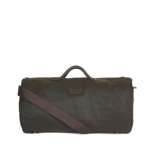 Barbour Wax Holdall UBA0017 - Olive