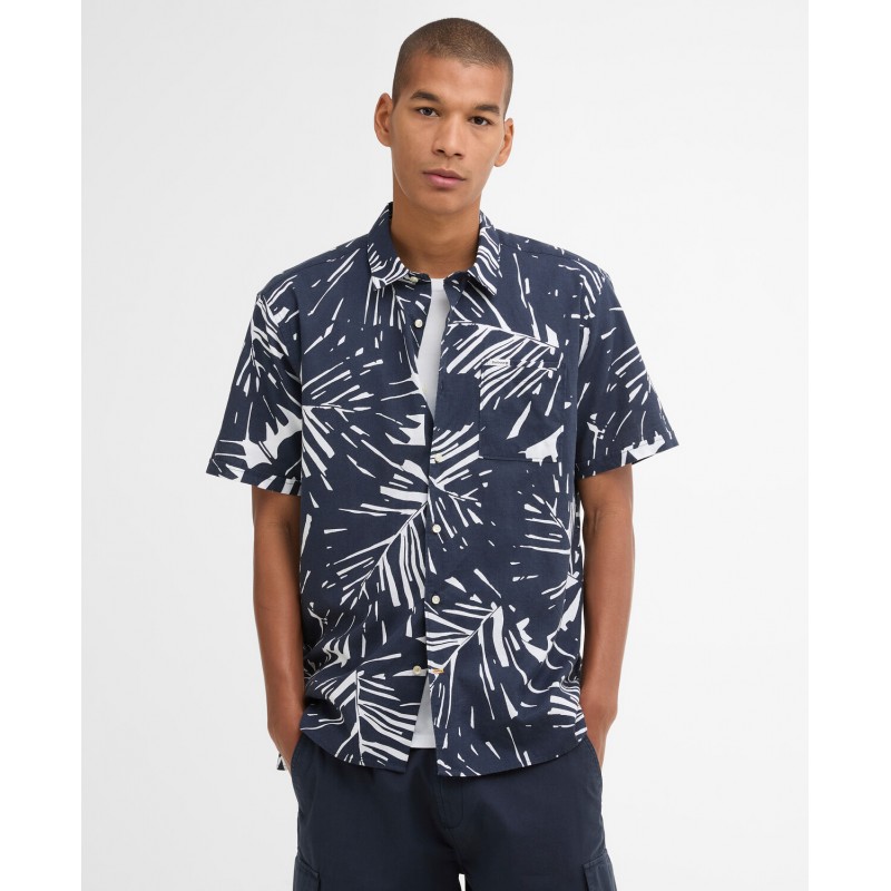 Edenwood MSH5716 Printed Shirt - Navy Edenwood MSH5716 Printed Shirt - Navy