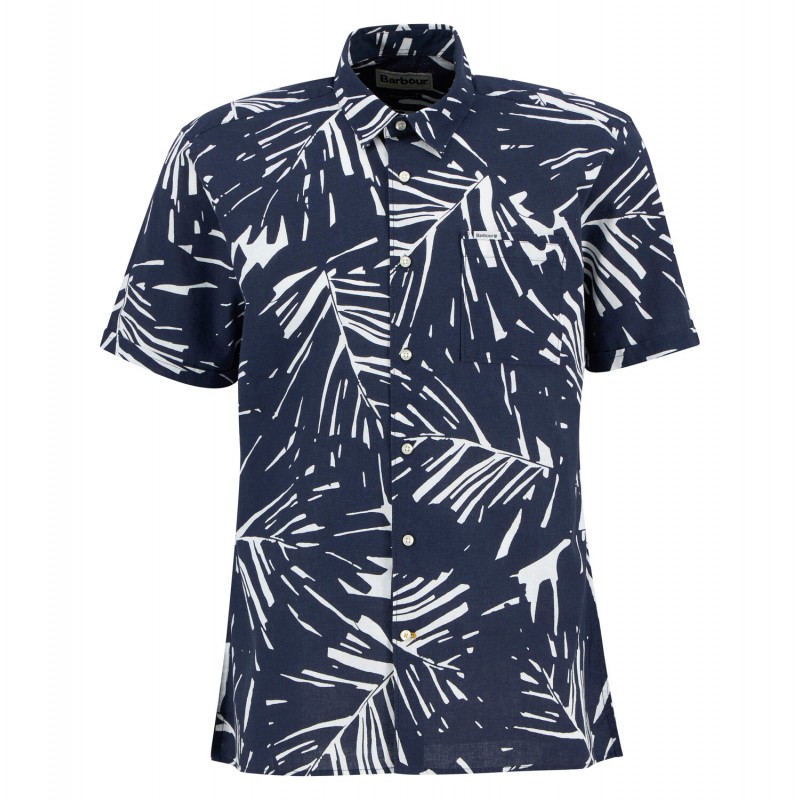Edenwood MSH5716 Printed Shirt - Navy Edenwood MSH5716 Printed Shirt - Navy