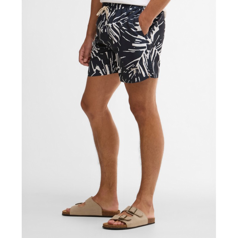Edenwood MSW0099 Printed Swim Shorts - Navy
