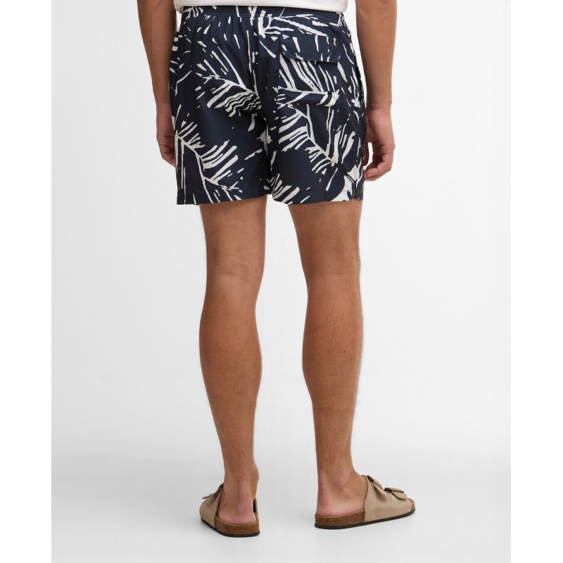 Edenwood MSW0099 Printed Swim Shorts - Navy
