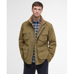 Barbour Sanderling MCA0430 Casual Jacket - Dark Sand Barbour Sanderling MCA0430 Casual Jacket - Dark Sand