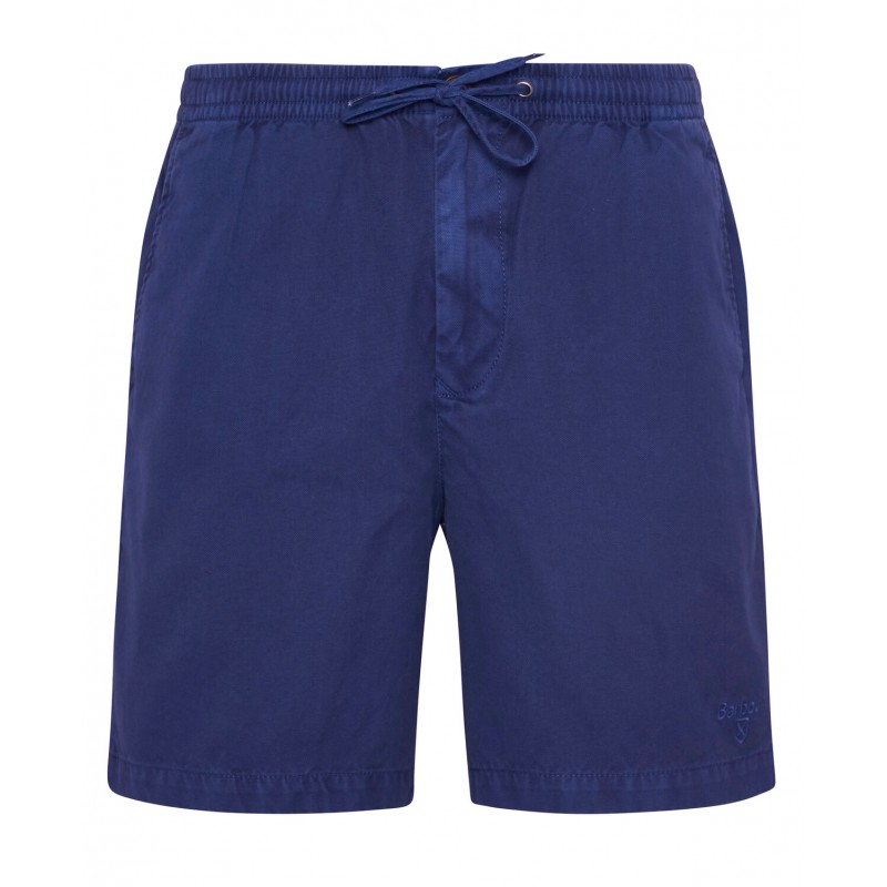 Washed Oxford MST0057 Relaxed Shorts - Oceana