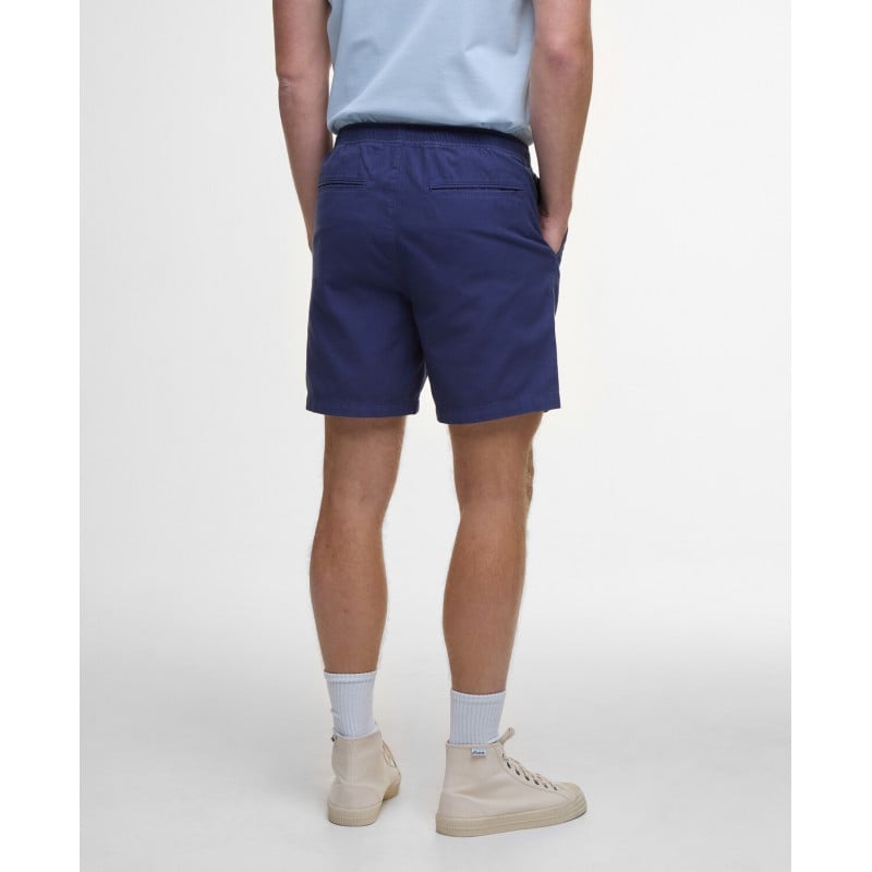 Washed Oxford MST0057 Relaxed Shorts - Oceana