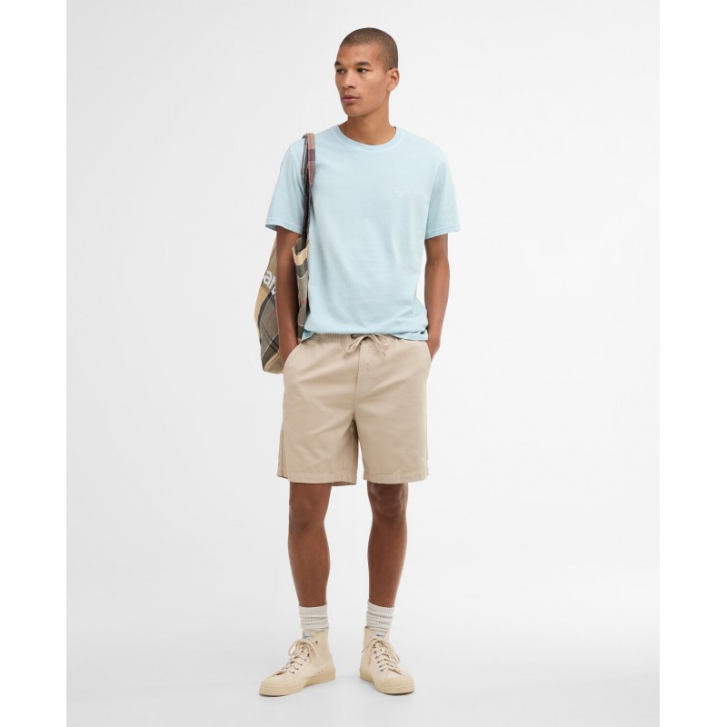 Washed Oxford MST0057 Relaxed Shorts - Mist Washed Oxford MST0057 Relaxed Shorts - Mist