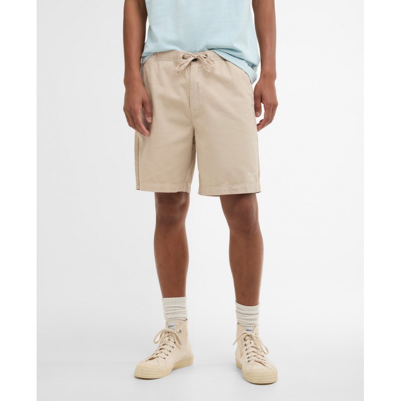 Washed Oxford MST0057 Relaxed Shorts - Mist Washed Oxford MST0057 Relaxed Shorts - Mist
