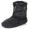 Gosling Snow Tipped Sherpa Slipper Boots - Washed Black