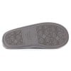 William Harris Tweed Mule Slippers - Grey Charcoal Check