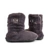 Gisele Recycled Faux Fur Slipper Boots - Ink