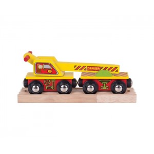 Bigjigs Crane Wagon BJT416 