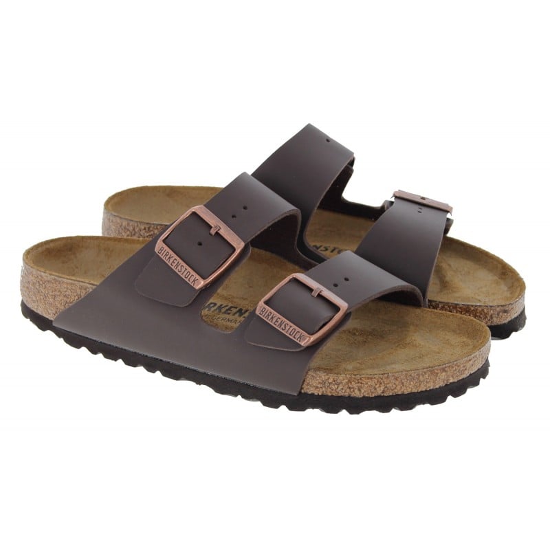 Arizona 0051703 Sandals - Dark Brown Birko-Flor